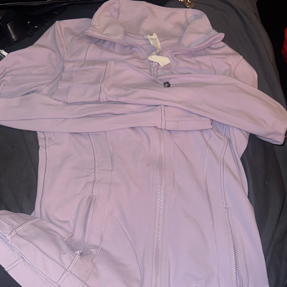 Lululemon Lavender Leggings and Jacket Set. - Picture 2 of 6